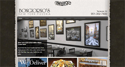 Desktop Screenshot of bongiornos-pizza.com